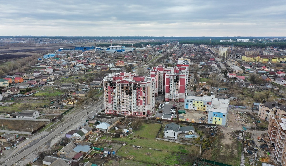 Громада Гостомеля розробляє власним коштом проєкт відбудови військового містечка